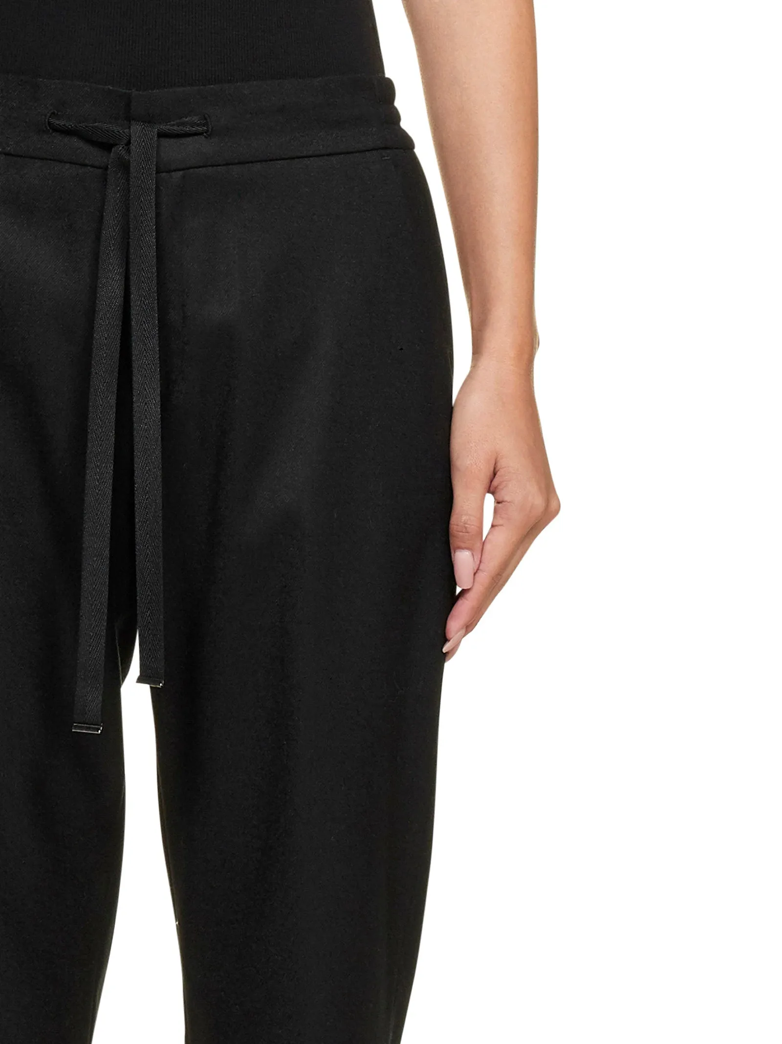 Pt01 Drawstring Cropped Trousers
