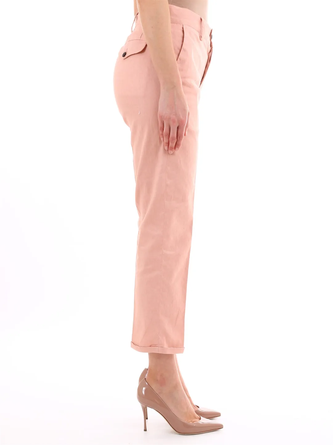 Pt01 High-Rise Bootcut Trousers