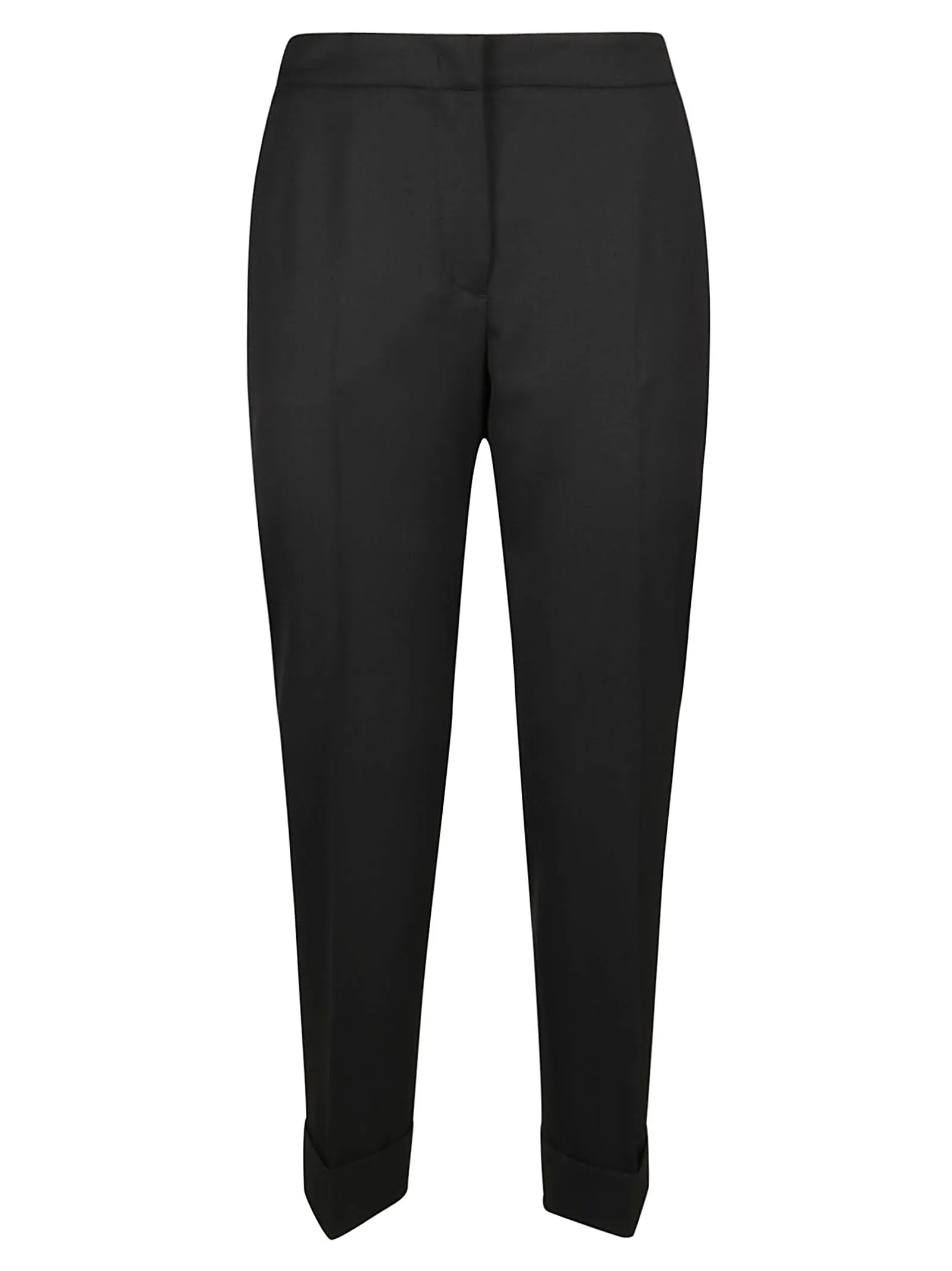 Pt01 High Waist Cropped Trousers