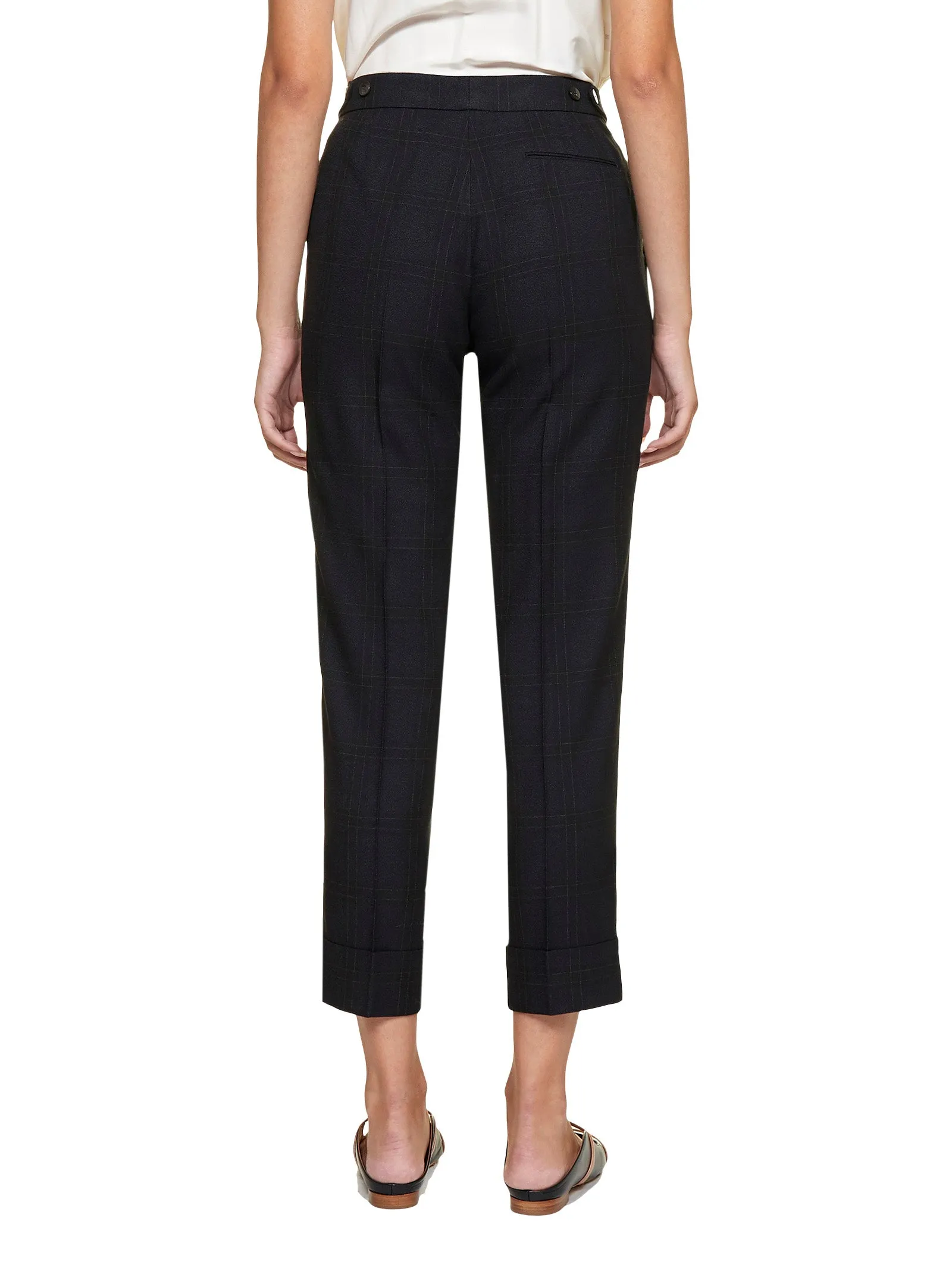 Pt01 High Waist Tailored Trousers