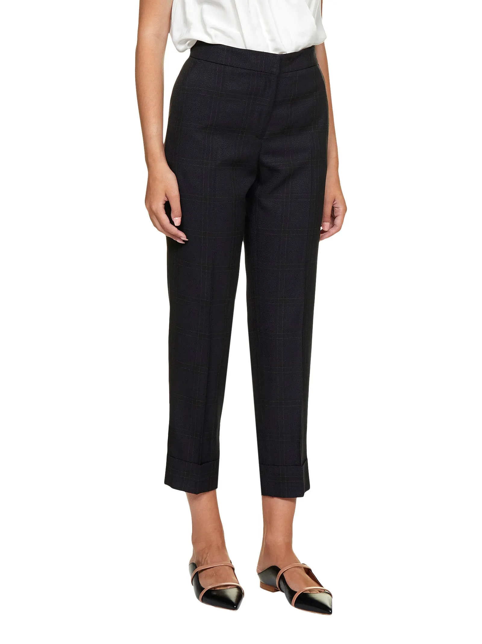 Pt01 High Waist Tailored Trousers