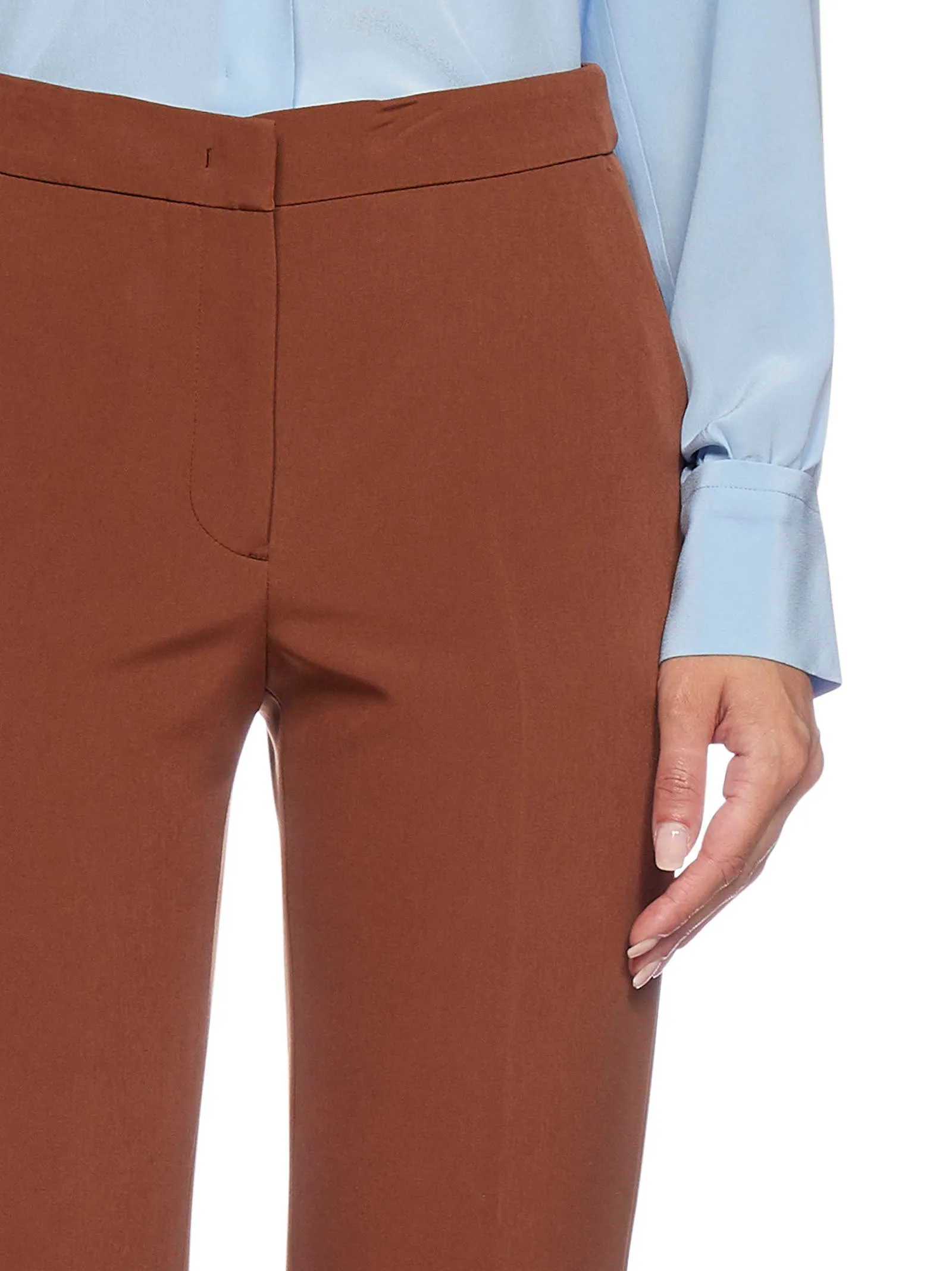 Pt01 Stretch Cropped Trousers