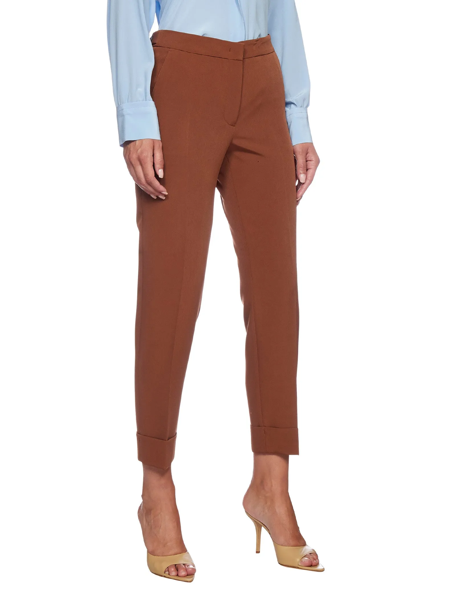 Pt01 Stretch Cropped Trousers