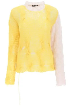 Raf Simons Distressed Effect Knit Jumper