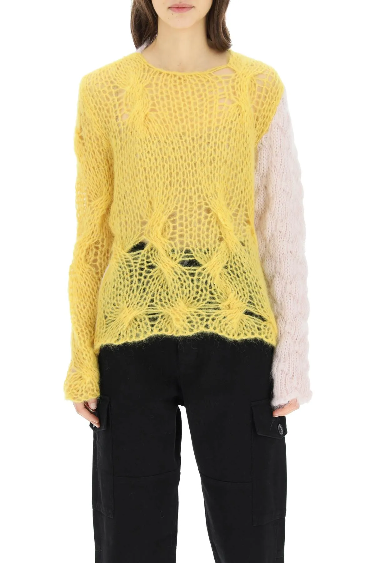 Raf Simons Distressed Effect Knit Jumper