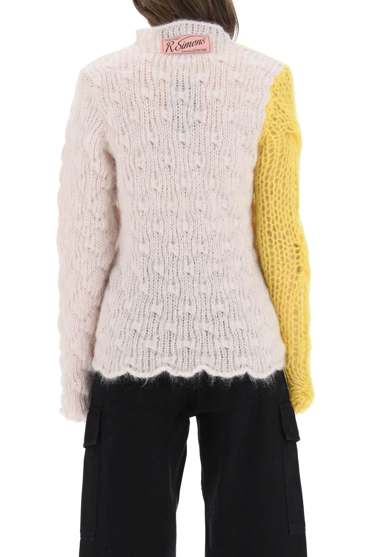 Raf Simons Distressed Effect Knit Jumper