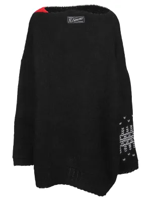Raf Simons Frayed Edge Knit Jumper