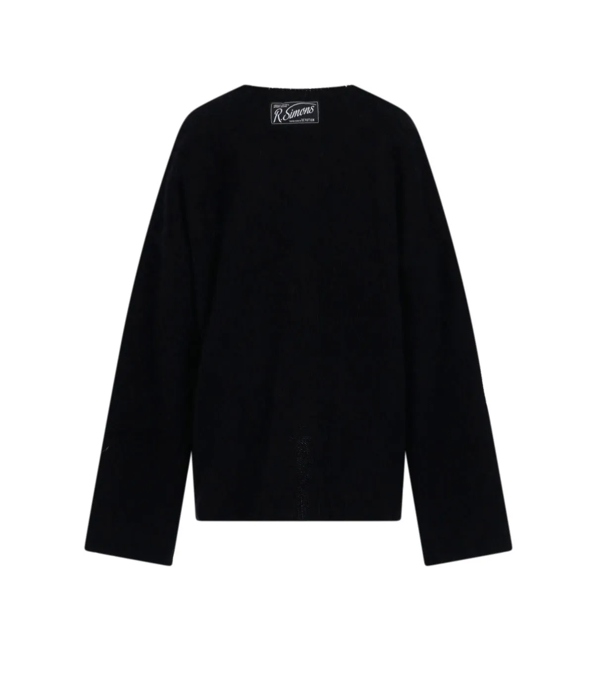 Raf Simons V-Neck Oversized Sweater