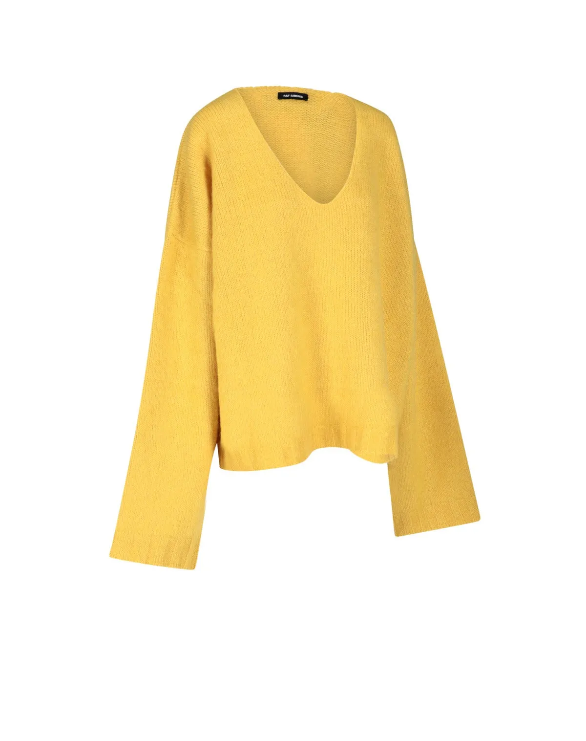 Raf Simons V-Neck Oversized Sweater