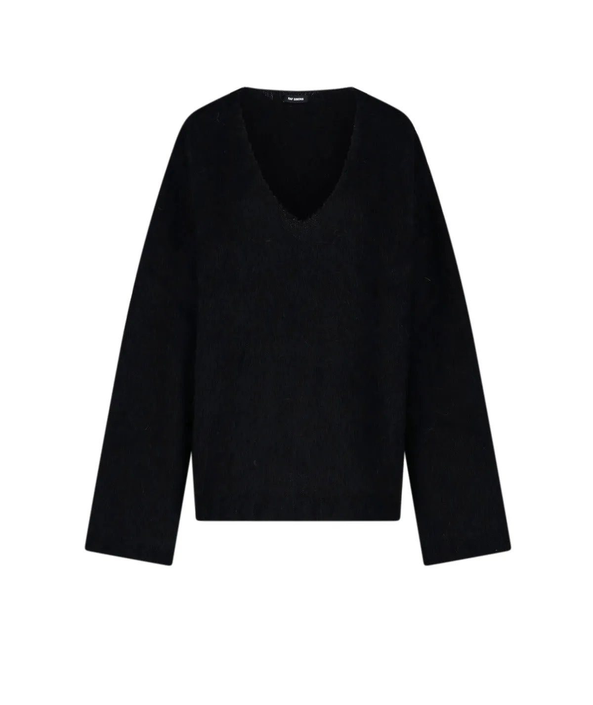 Raf Simons V-Neck Oversized Sweater