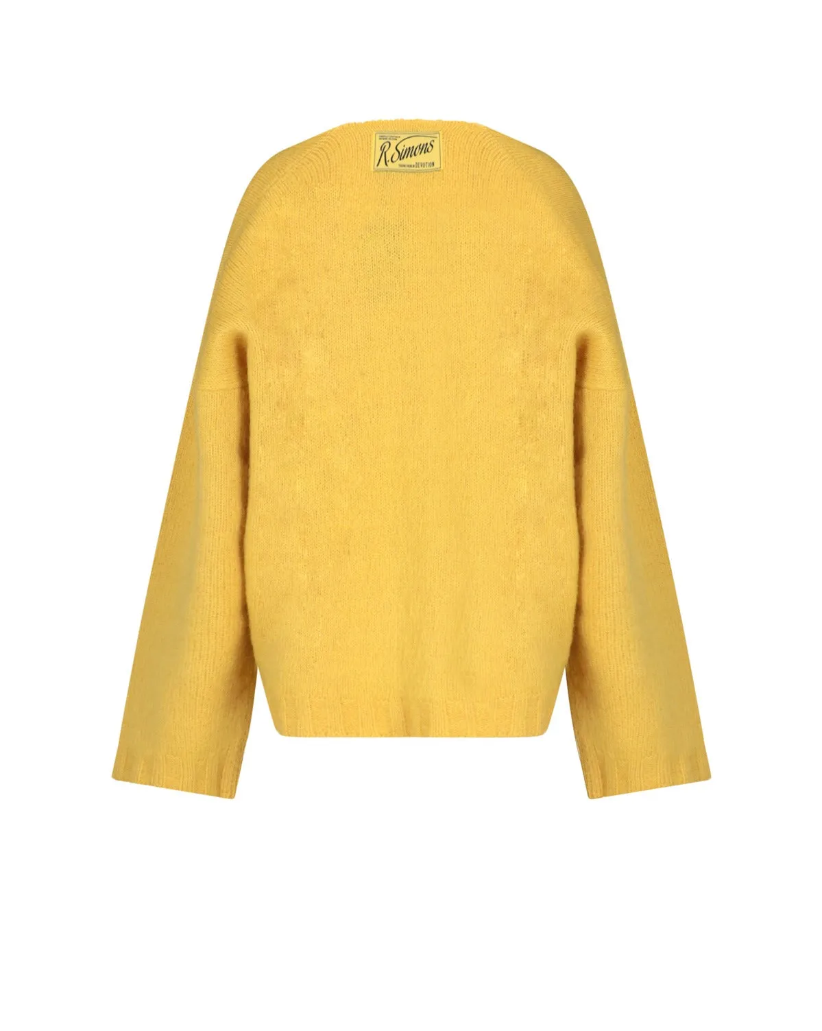 Raf Simons V-Neck Oversized Sweater
