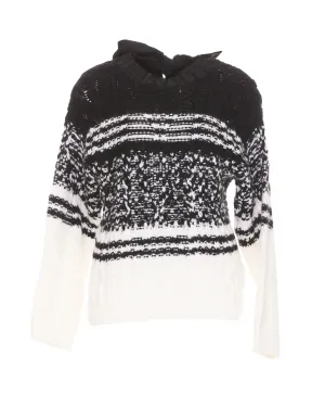 REDValentino Bow Detailed Knit Jumper
