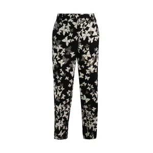 REDValentino Cady Butterfly Printed Trousers