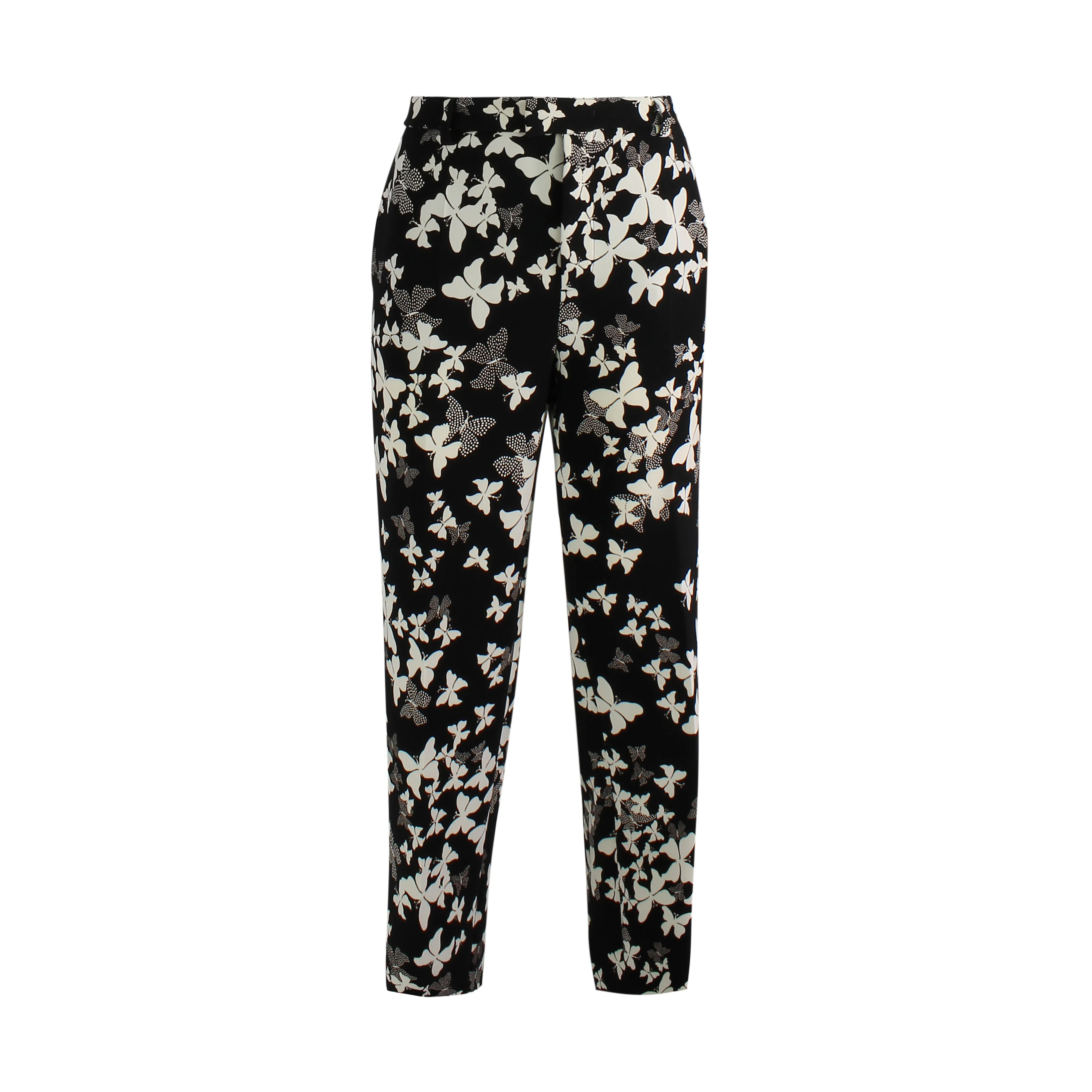REDValentino Cady Butterfly Printed Trousers