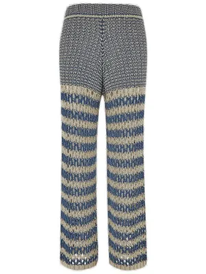 REDValentino Crocheted Knitted Pants