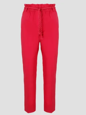 REDValentino Drawstring Straight Leg Trousers