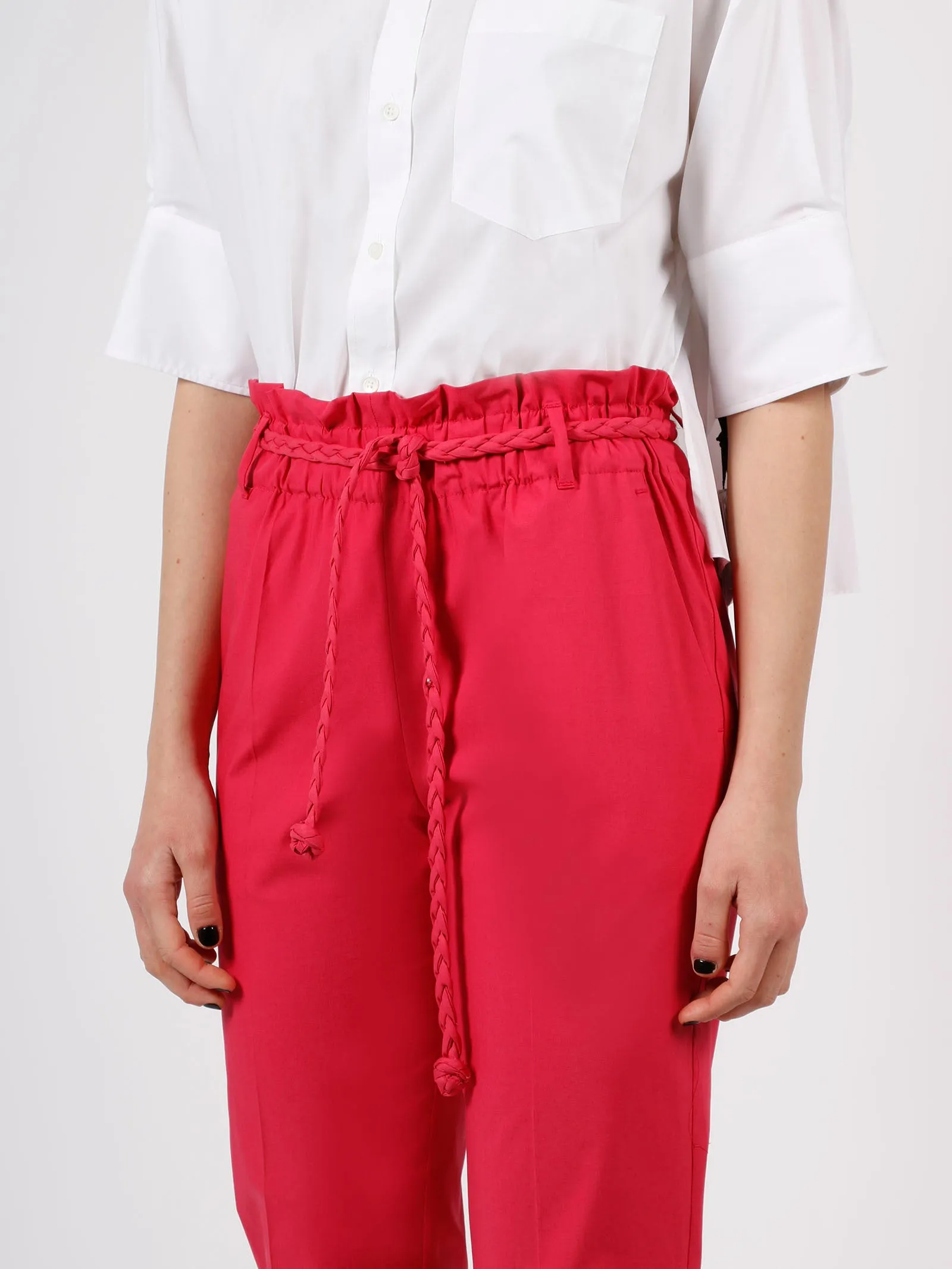REDValentino Drawstring Straight Leg Trousers