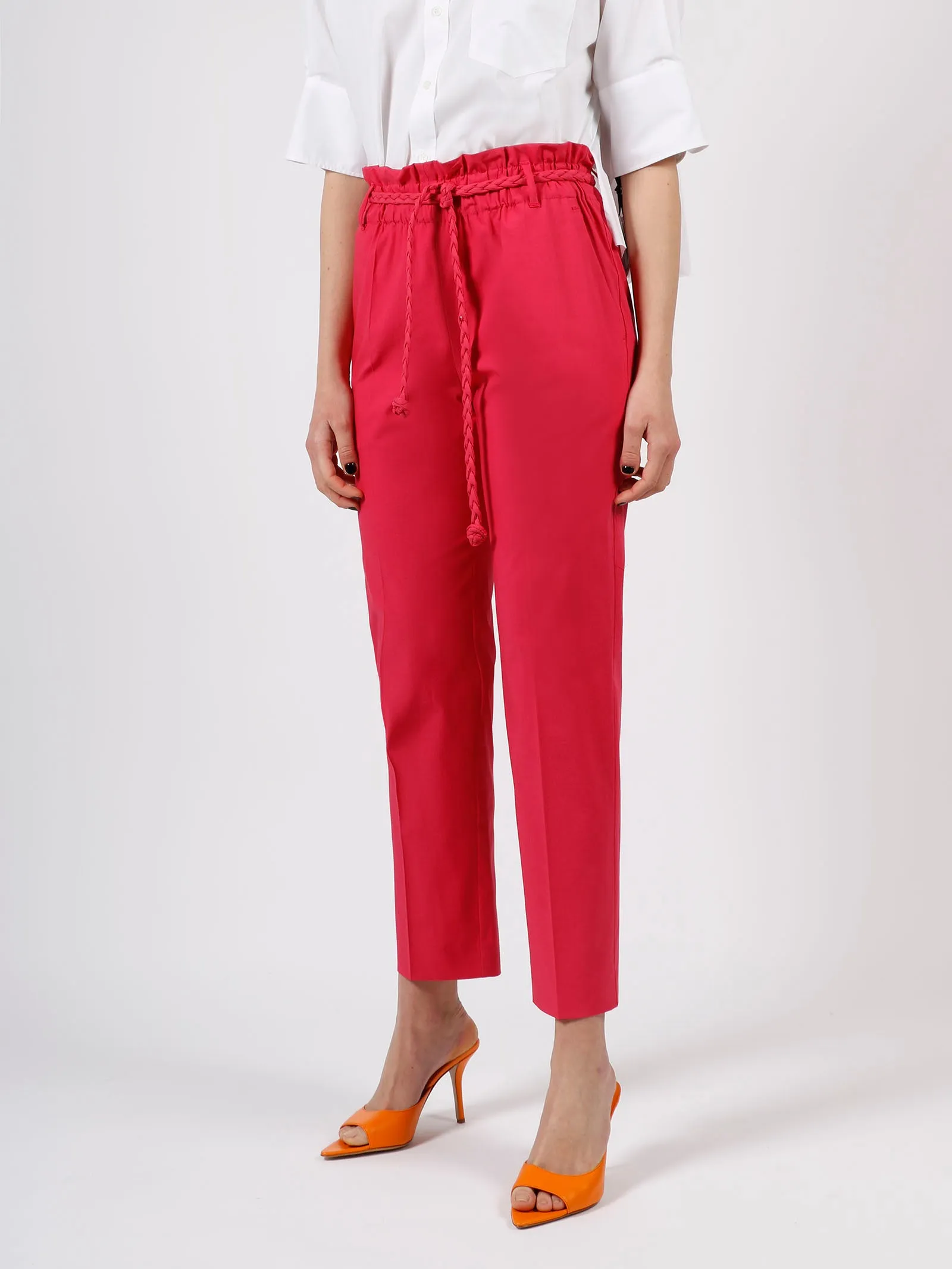 REDValentino Drawstring Straight Leg Trousers