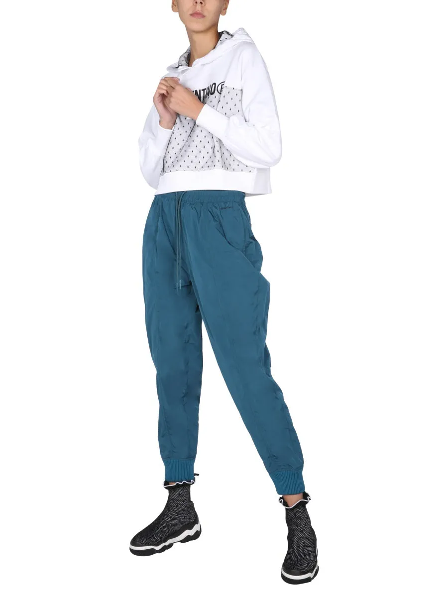 REDValentino Elasticated Waist Drawstring Trousers