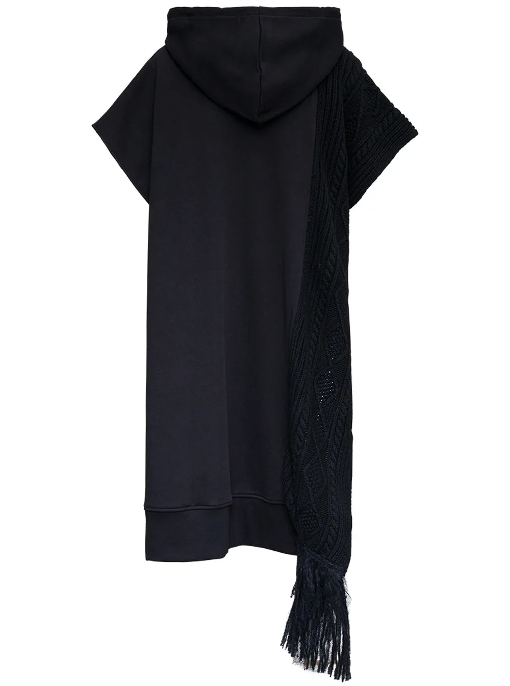 REDValentino Knit Detailed Hooded Dress