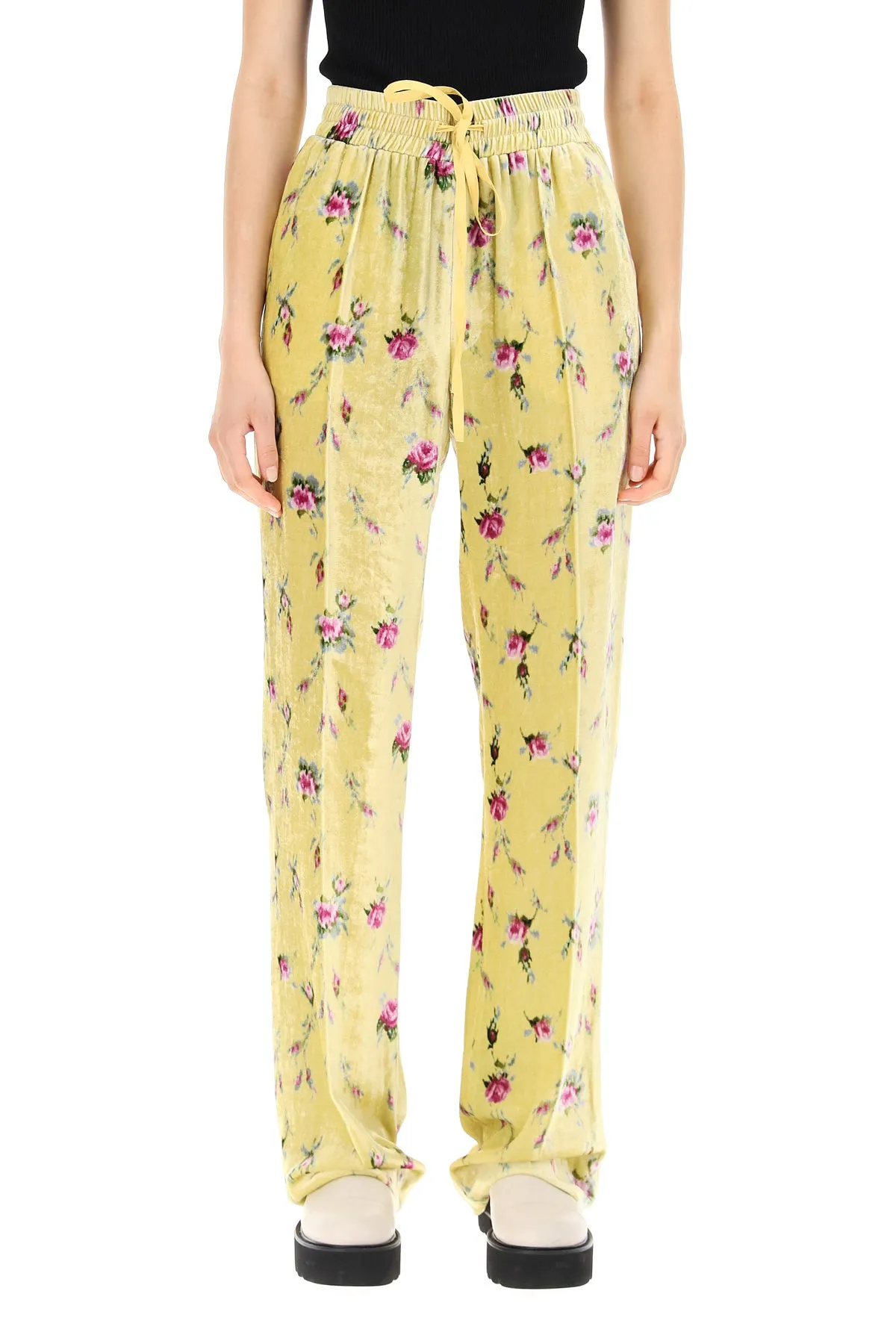 REDValentino Sweet Roses Printed Pants
