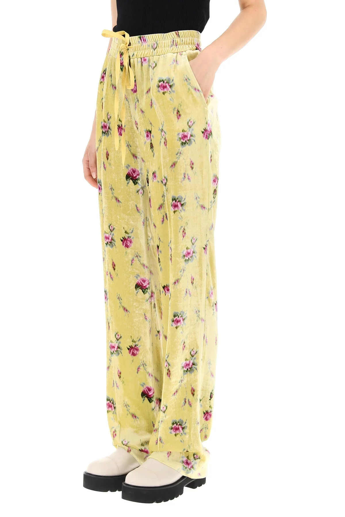 REDValentino Sweet Roses Printed Pants