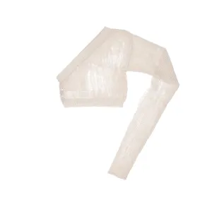 Rick Owens Cropped One Shoulder Knitted Sweater