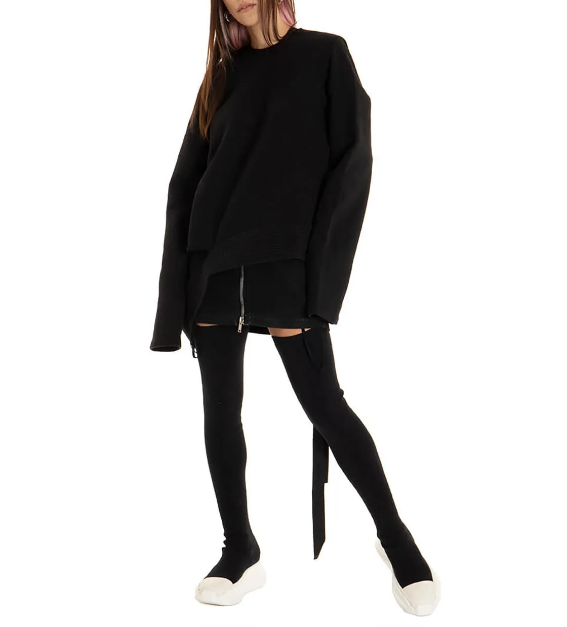 Rick Owens DRKSHDW Long Creatch Sweater