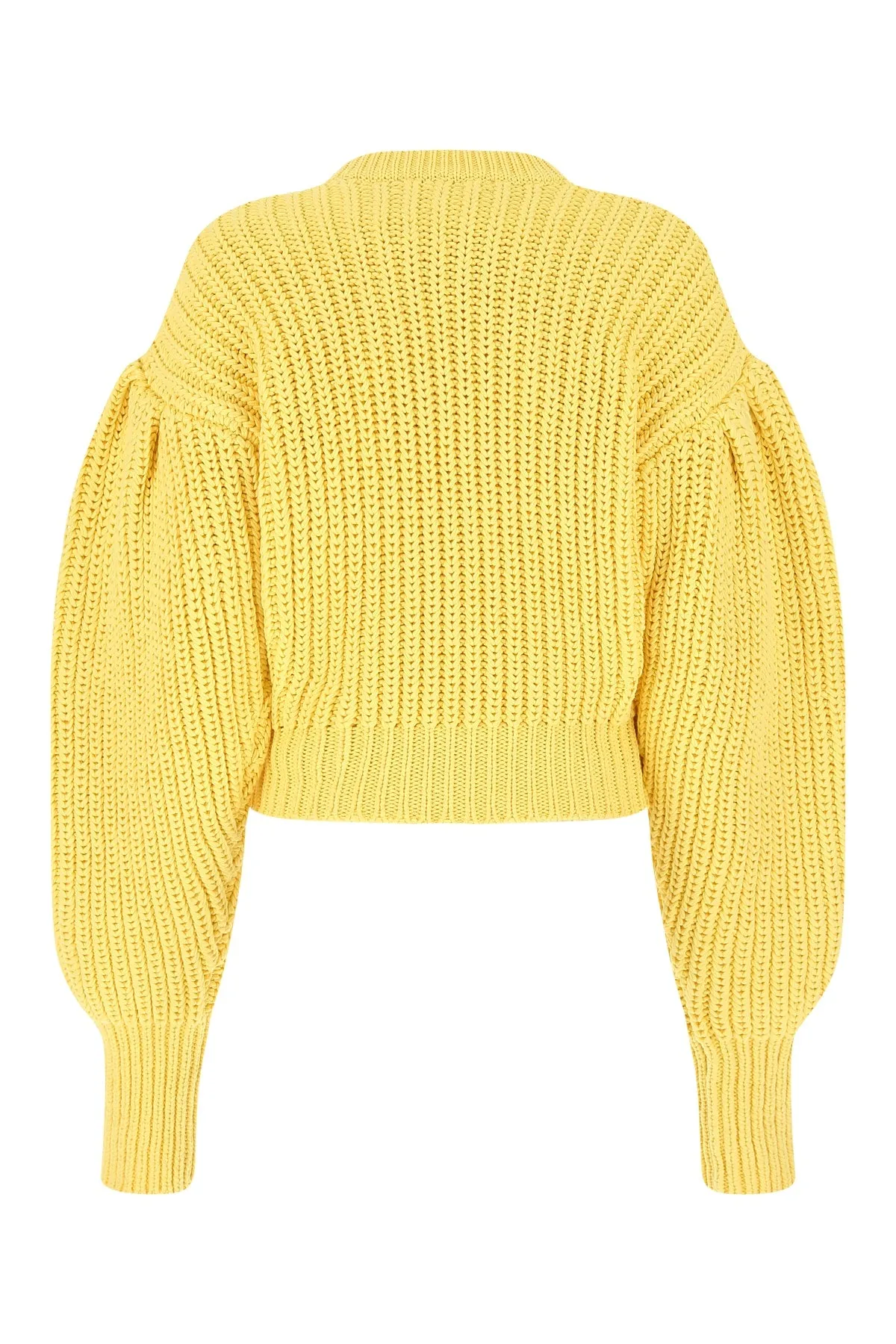 ROTATE Ballon-Sleeved Round Neck Sweater