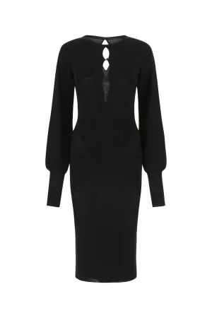 ROTATE Fatima Knit Midi Dress