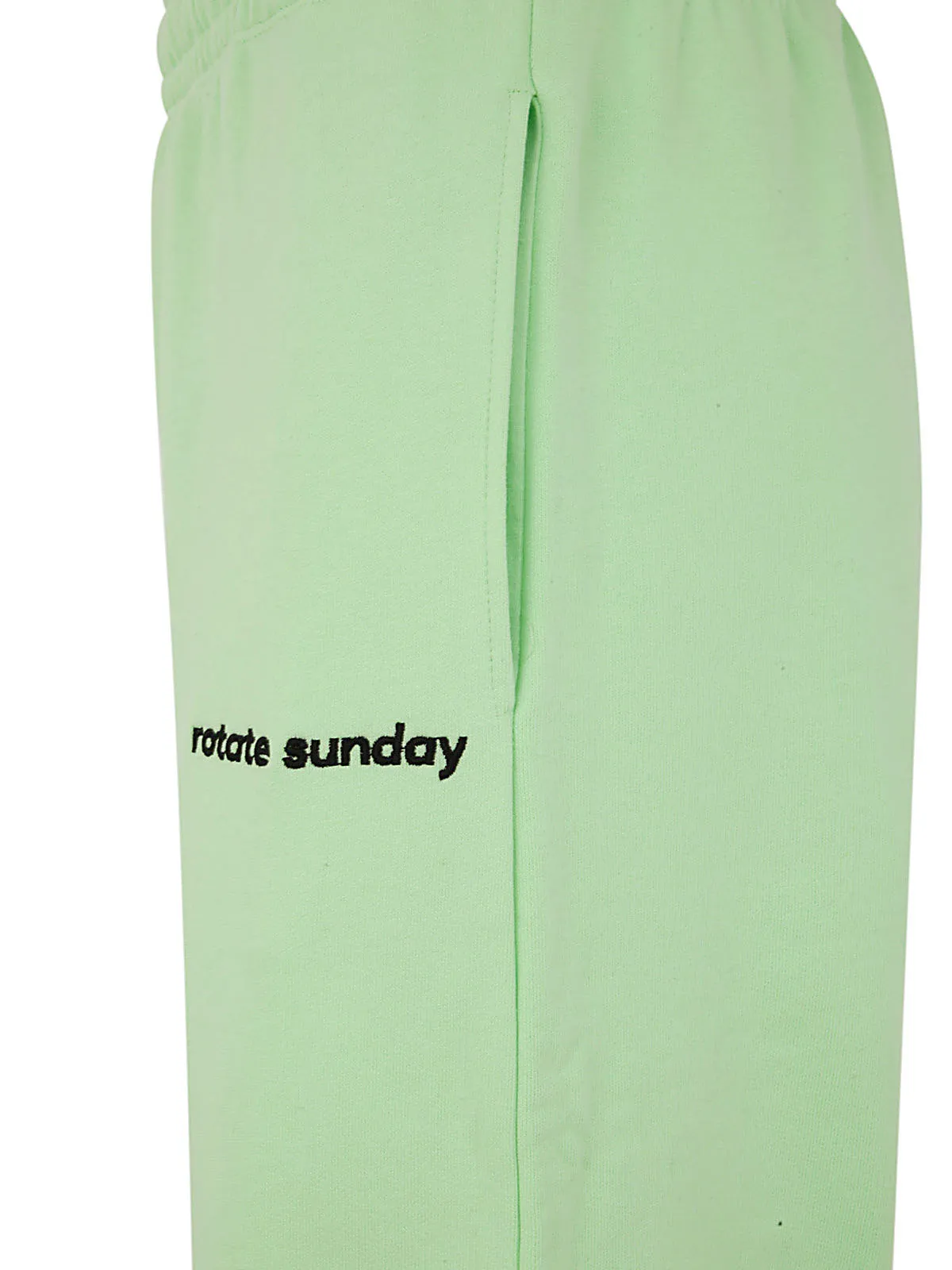 ROTATE Logo Embroidered Track Pants