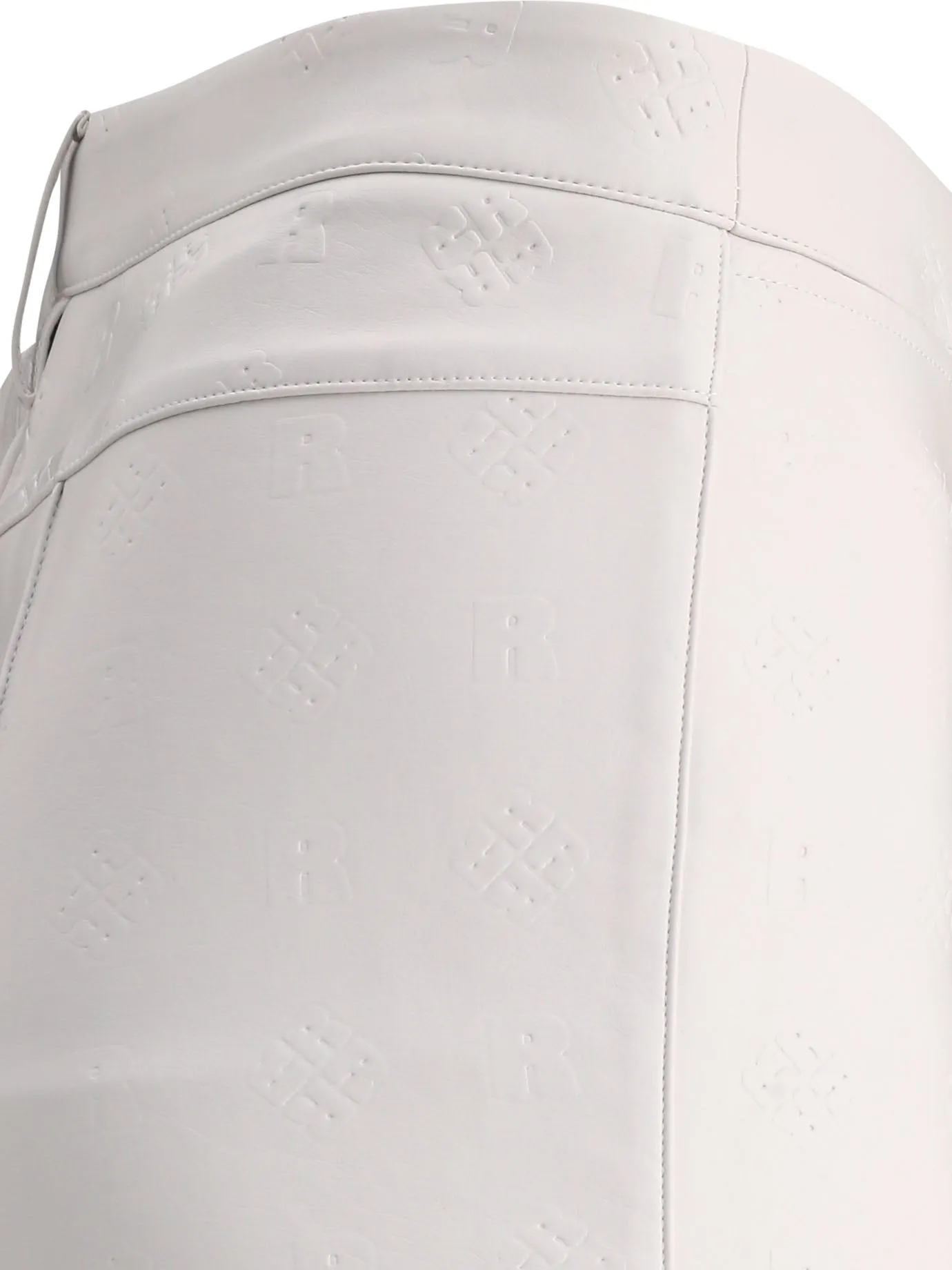 ROTATE Logo Monogram Embossed Trousers