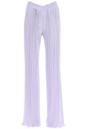 ROTATE Satin Pleated Trousers