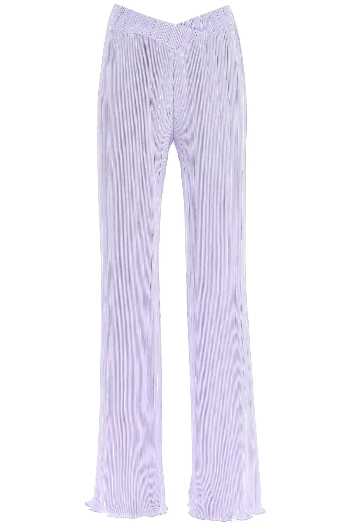 ROTATE Satin Pleated Trousers
