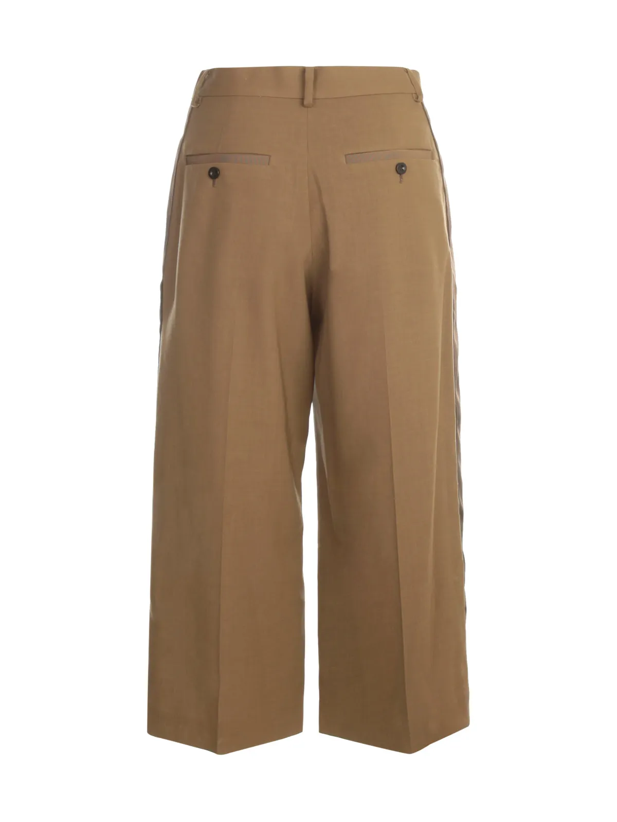 Sacai Cropped Tailored Trousers