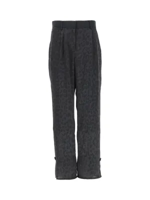 Sacai Leopard Printed Pants