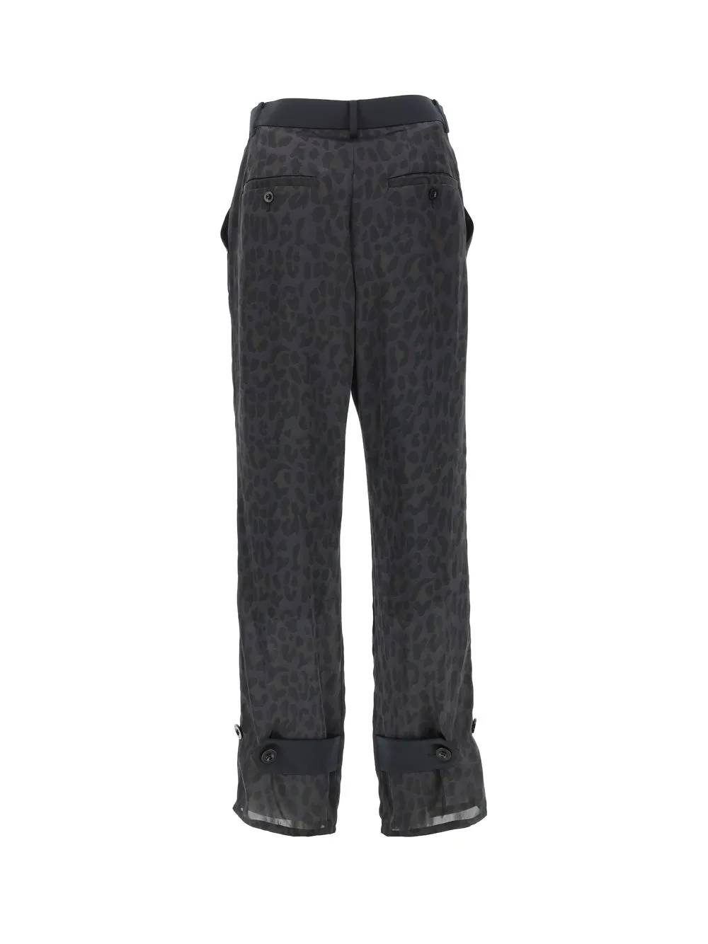 Sacai Leopard Printed Pants