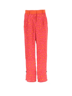 Sacai Leopard Printed Pants