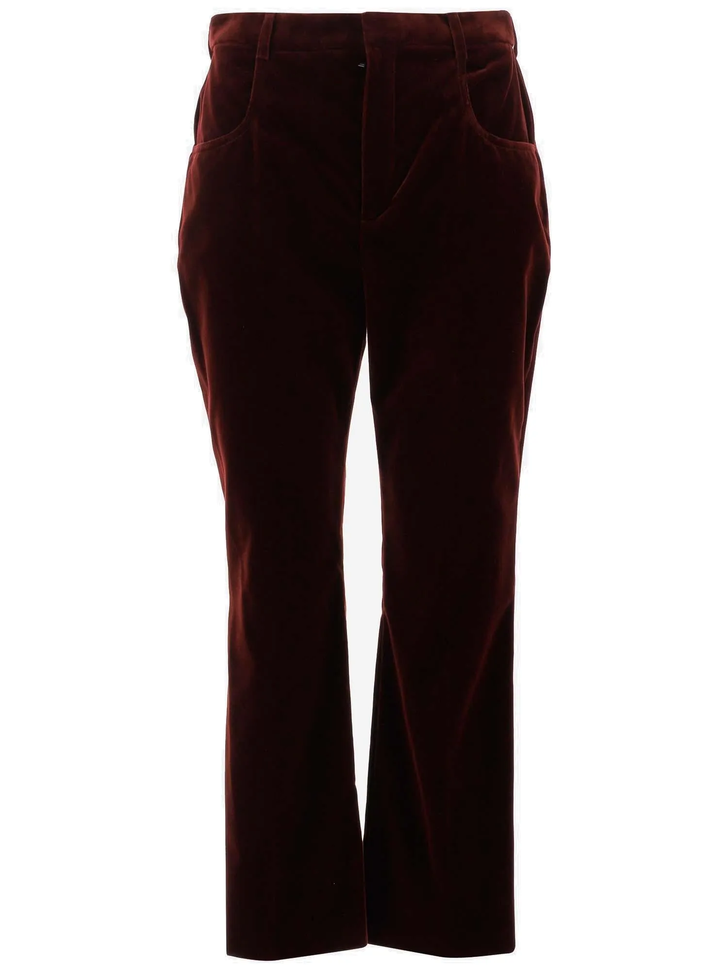 Saint Laurent Cropped Flared Pants