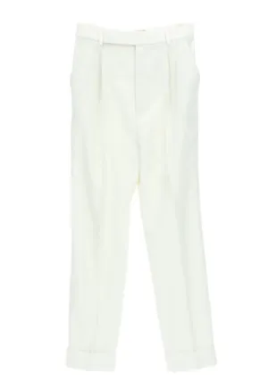 Saint Laurent High Waist Tailored Trousers