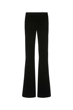 Saint Laurent Mid-Rise Flared Trousers