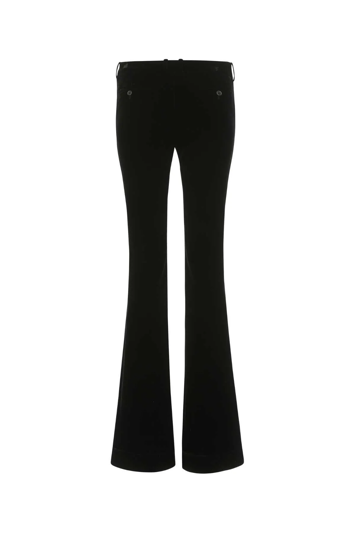 Saint Laurent Mid-Rise Flared Trousers