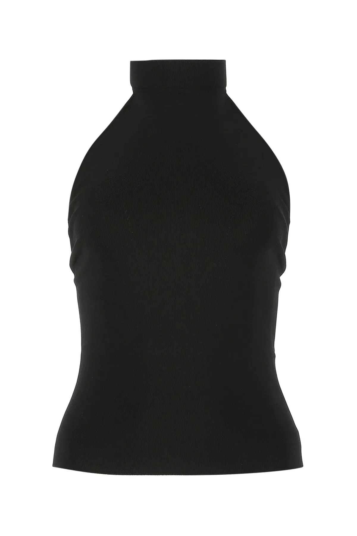 Saint Laurent Open Back Sleeveless Knit Top