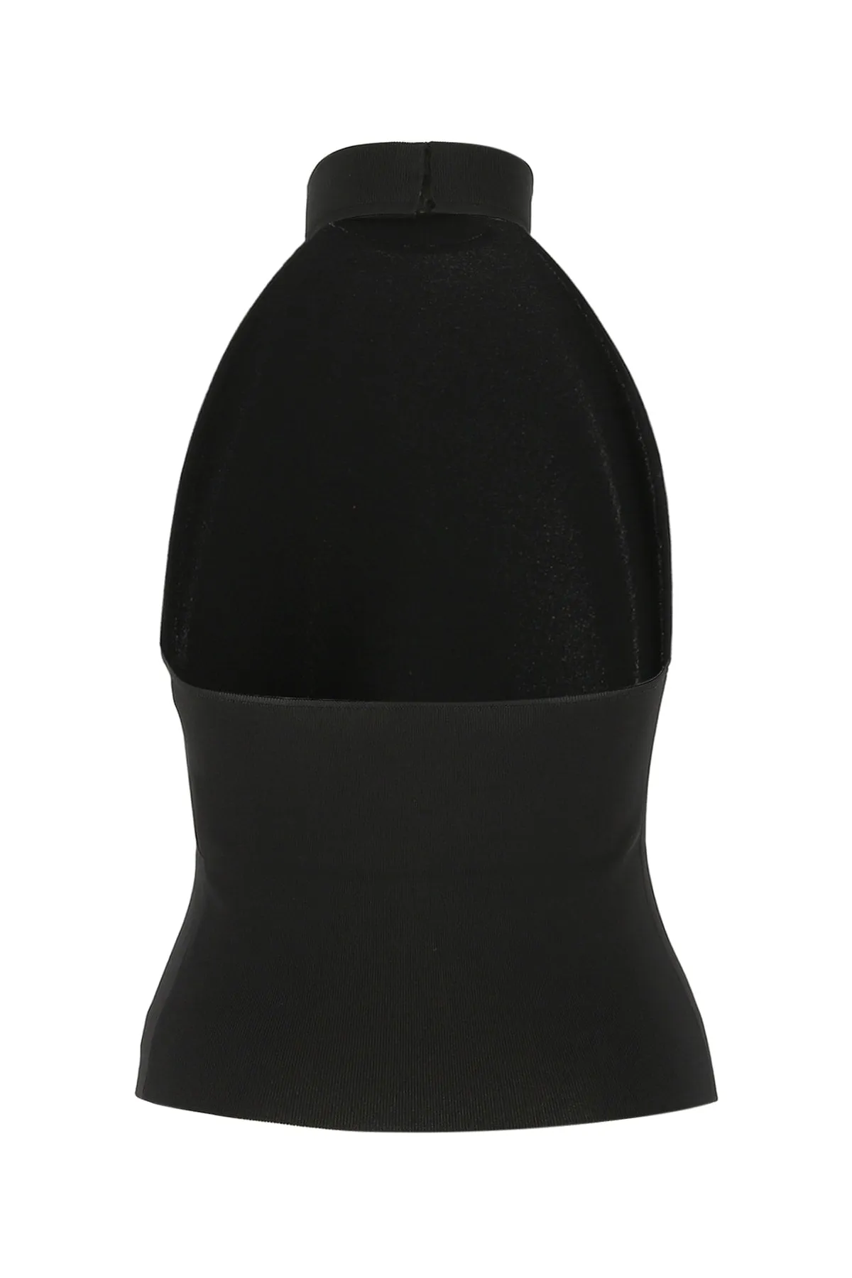 Saint Laurent Open Back Sleeveless Knit Top