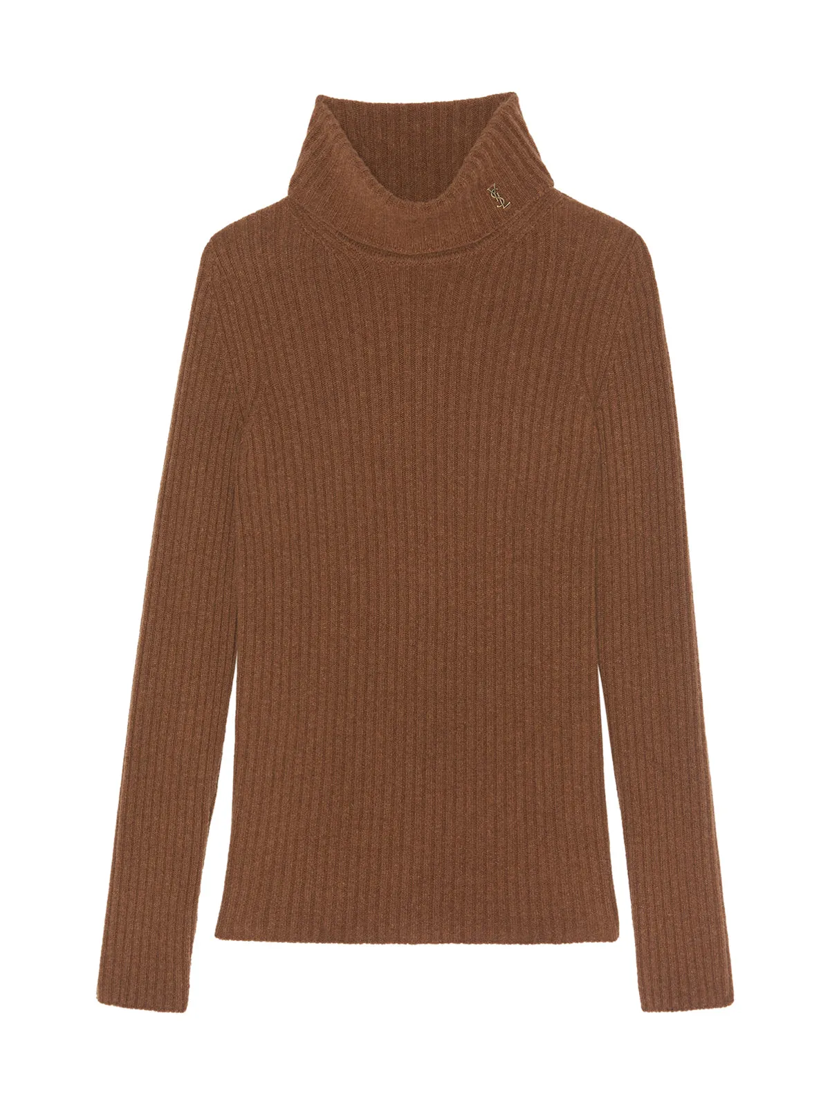 Saint Laurent Ribbed Turtleneck Sweater
