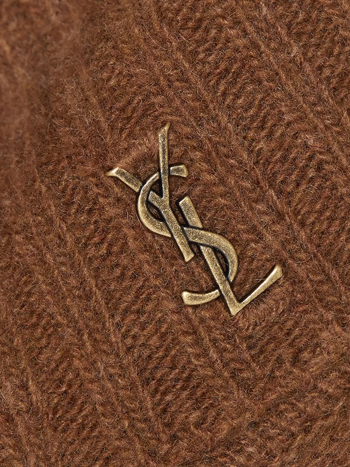 Saint Laurent Ribbed Turtleneck Sweater