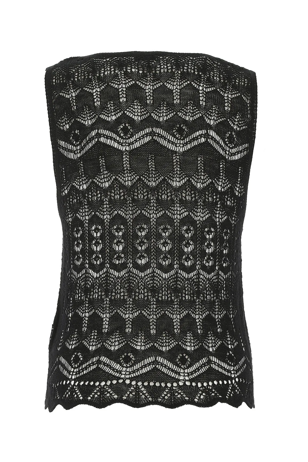 Saint Laurent Sleeveless Knit Top