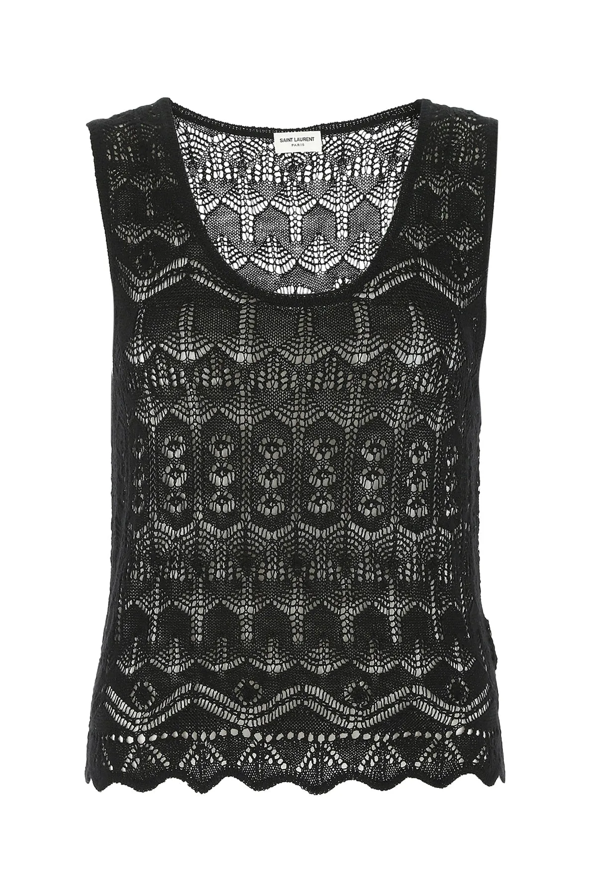 Saint Laurent Sleeveless Knit Top