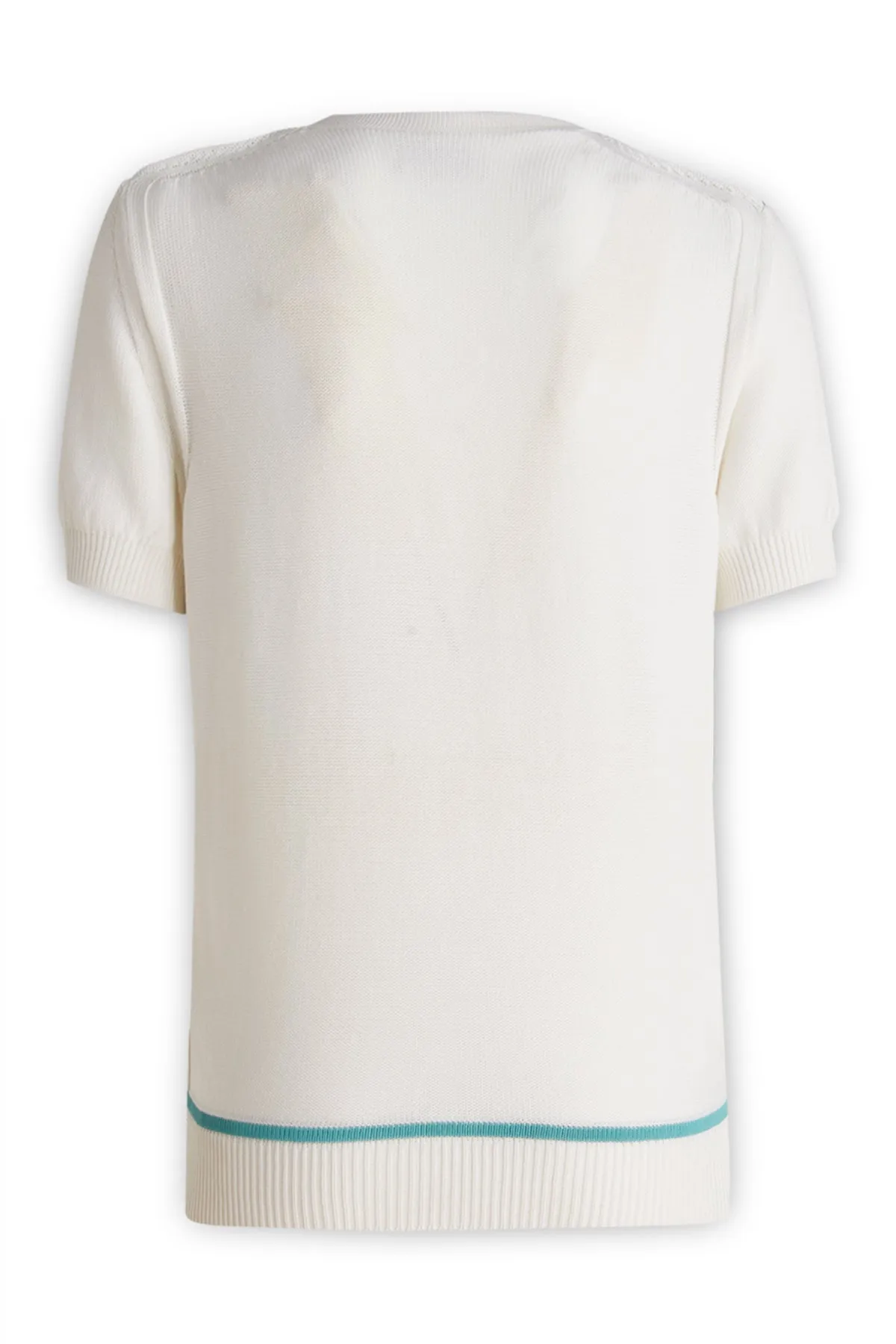 Salvatore Ferragamo Short-Sleeved Knitted Sweater