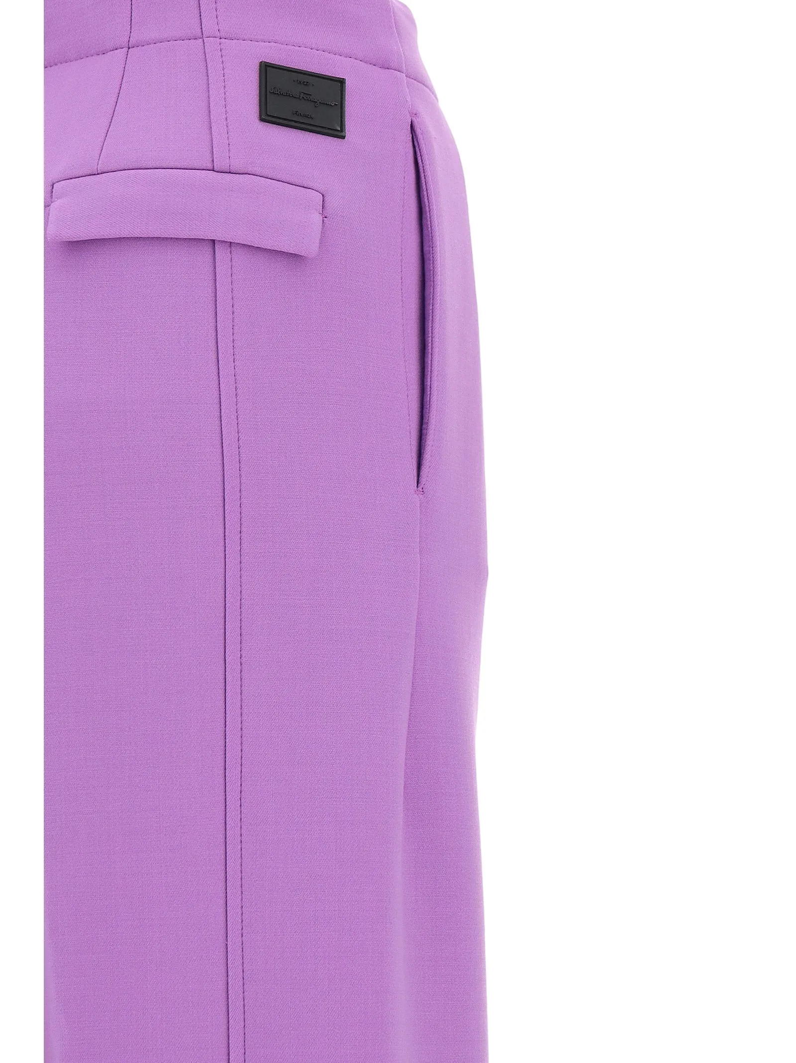 Salvatore Ferragamo Stitch-Detailed Pants